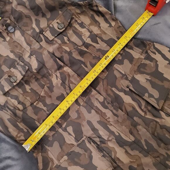 Chic Eva&Claudi button down camouflage dress - Picture 6 of 8